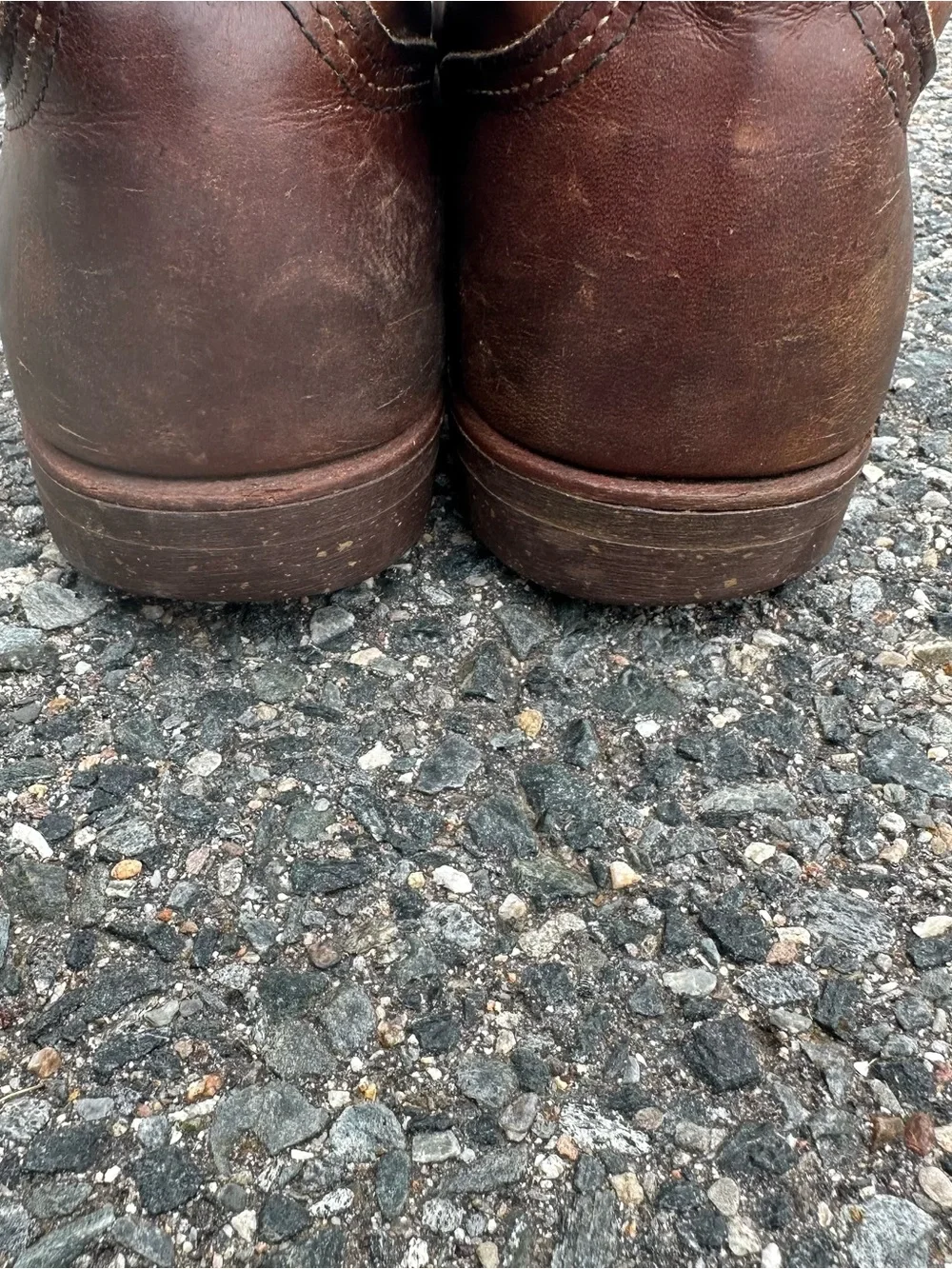 Red Wing Iron Ranger Men’s 6” Amber Harness Leather Boots 🥾 Older Version